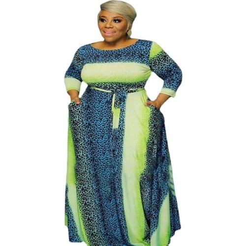 African Dresses For Women 2021 Africa Dress African Clothes Dashiki Ankara Dresses Ladies plus size L-4XL