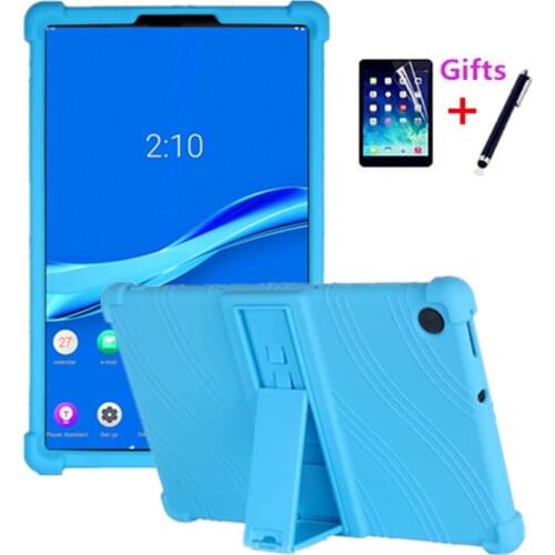 Case For Lenovo Tab M10 FHD Plus TB-X606F TB-X606X 10.3" Soft Silicone Adjustable Stand Cover for lenovo tab m10 /P10/M10 plus