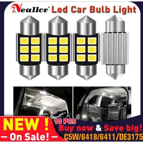 Festoon 31mm 36mm 39mm 41mm Led C5w License Plate Lights Bulb On Car Dome Trunk Interior Auto Diode Lamps For Opel Astra j h k g