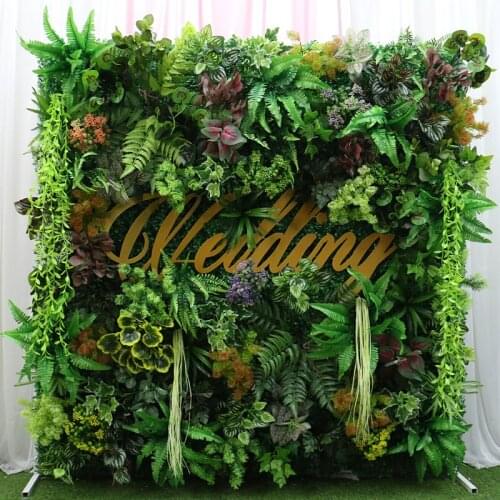 Artificial Plants Wall Moss Lawn Turf Outdoor Wedding Backdrop Layout Garden Hotel Shop Window Display Decor Green Grass Wall
