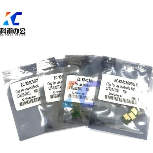 KECHAO toner chip Compatible for Konica Minolta bizhub BHC300 352 copier parts