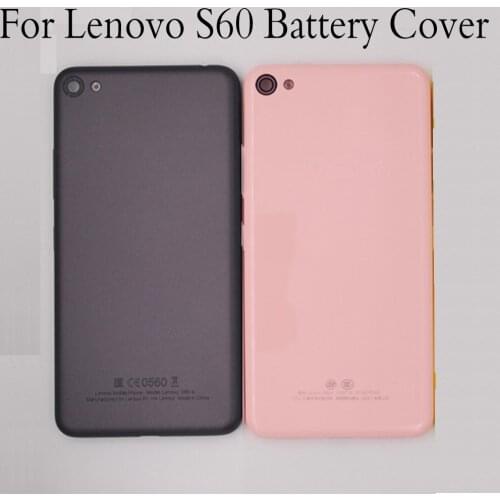 Housing for Lenovo S60 Battery Back Cover Mobile Phone Replacement Parts Case for lenovo s60 s 60 Without lenses and side keys
