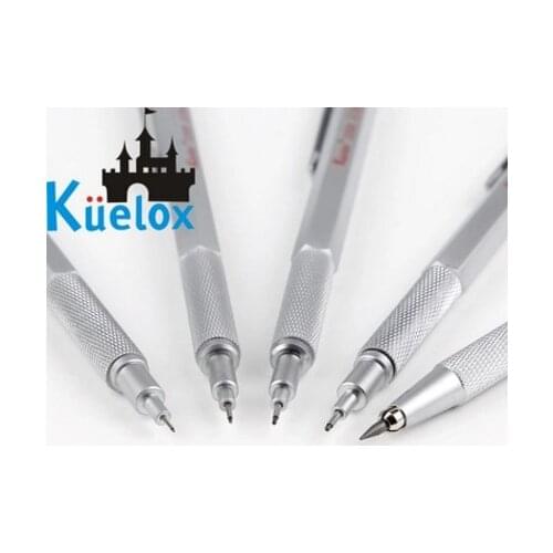 Kuelox Metal Comic Drawing Mechanical Pencil 0.3/0.5/0.7/0.9/2.0mm Engineering Drawing Pencil 1PCS