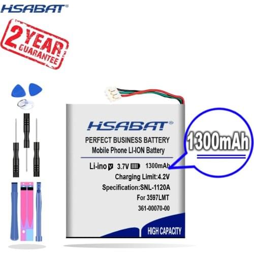 New Arrival [ HSABAT ] 361-00070-00 GPS Navigator Battery for GARMIN 3597LMT Nuvi 3597 3597LMTHD 3598 3598LMT 3598LMT-D