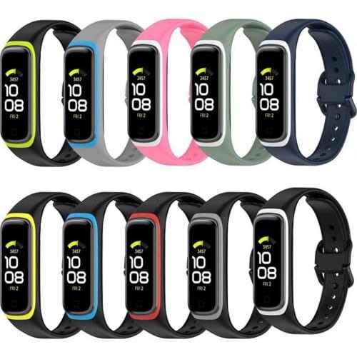 New Silicone Strap For Samsung Galaxy Fit 2 SM-R220 Wristband Replacement Sweatproof Waterproof Comfortable Bracelet For Samsung