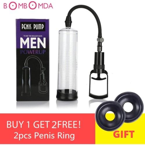 Bomba Dilatadora Pene Power Up Male Enlargement Cock Pump Pro Extender Masturbator Erection Bomba Extensor Pene Penis Extender