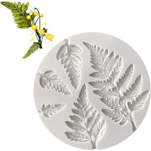 Mimosa Shape Silicone Fondant Cake Decorating Tools Sugarcraft Cookie Cupcake Chocolate Baking Mold