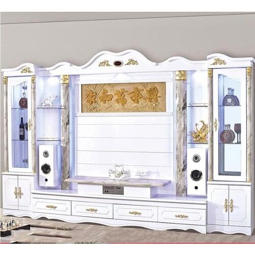 Modern High Living Room Wooden furniture lcd TV Stand 0726