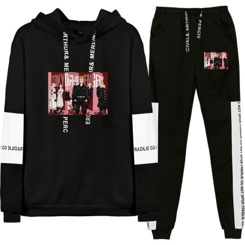 Tokyo Revengers Sweatshirts+Sweatpants Tracksuit Two Piece Set Sportwear Women Mens Suit Japanese Anime Clothes