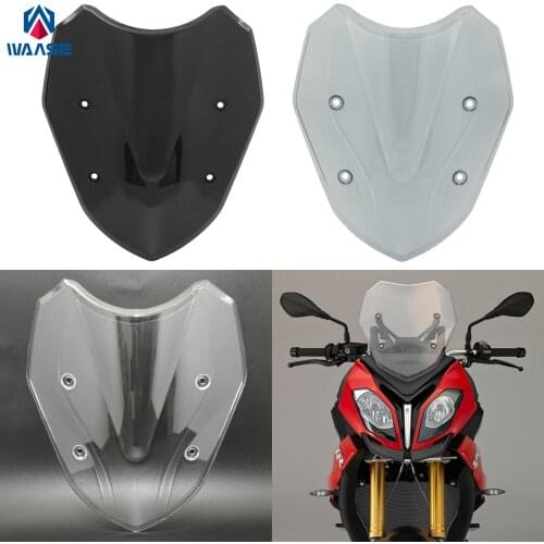 Waase Motorcycle Double Bubble Windscreen Windshield Shield Screen For BMW S1000XR K49 2015 2016 2017 2018 2019