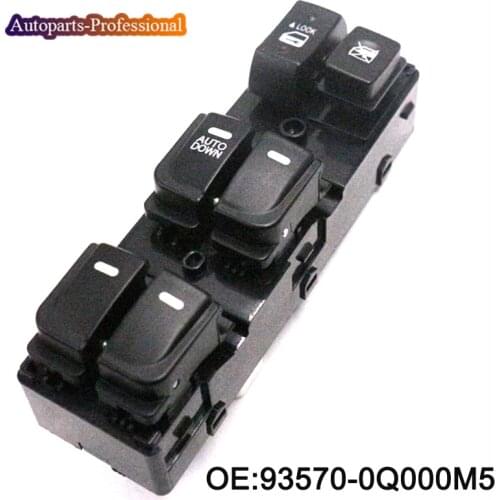 93570-0Q000M5 Front Left Master Window Lifter Control Switch Fit For Hyundai Elantra car accessories