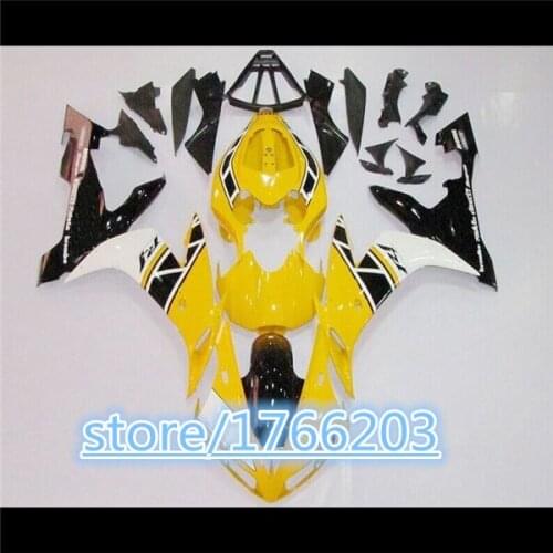 For YZF R1 04-06 04 05 06 YZFR1 YZF1000 2004 2005 2006 2004-2006 yellow white black YZF 1000 YZF1000 & windscreen