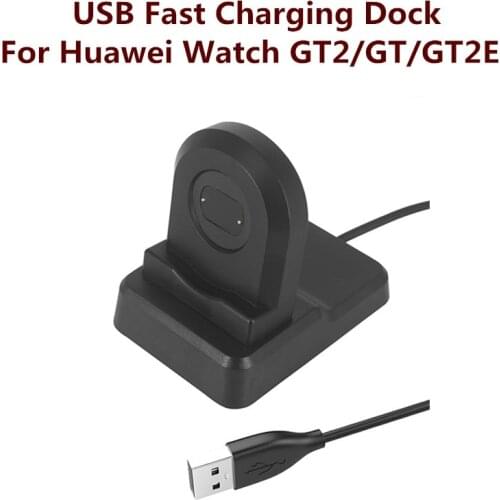 USB Fast Charging Dock For Huawei Watch GT2/GT/GT2E Dream Smart Watch Charger Holder For Huawei Watch GT2/GT/GT2E