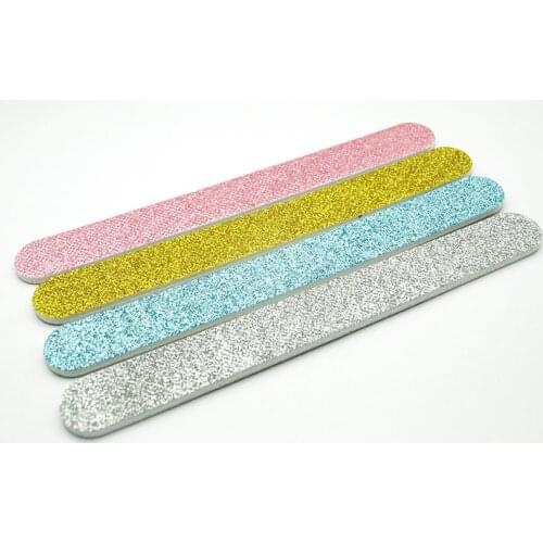 EasyNail 4PCS 100 grit Glitter Nail files,sanding files,nal art tools,factory price,Manicure tools