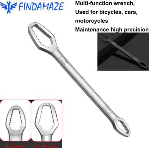 8-22mm Wrench Two-end Special-shaped Multi-purpose Torx Wrench Double-head Self-tightening High-precision Maintenance