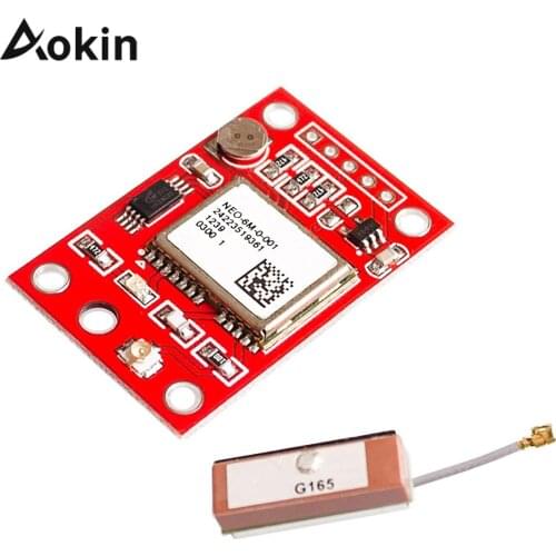 GPS Module GYNEO6MV2 GPS Module NEO-6M GY-NEO6MV2 Board with Antenna for Arduino Diy Kit