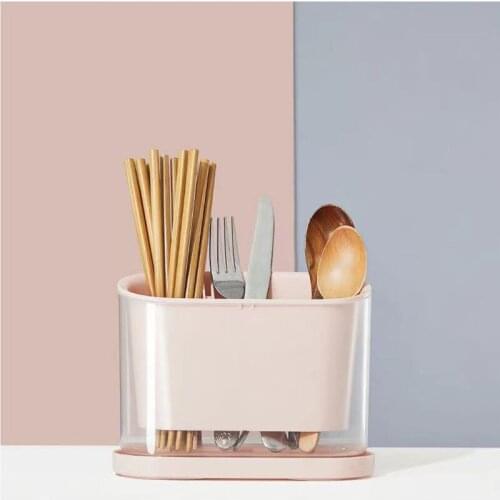 Kitchen chopstick holder Knife spoon holder Chopstick spoon storage box Drain tableware rack Kitchen tableware rack