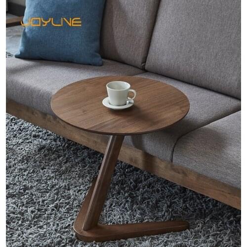 JOYLIVE Minimalist Small Desk Home Side Table Furniture Round Coffee For Living Room Small Bedside Design End Sofaside