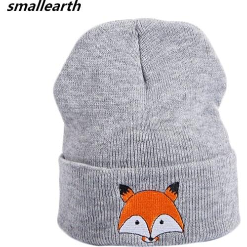2020 New Fashion Children Cotton Hat For Girls Autumn Winter Baby Cartoon Hat For Boys Beanies Hats Warm Knitted Baby Kids Caps