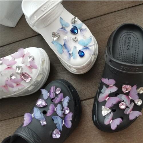 New Arrivals Elegant Croc Charms DIY Fashion Quality Ready to Put On Clogs Shoe Buckle Creativity Shoes Charms for Crocs Luxury