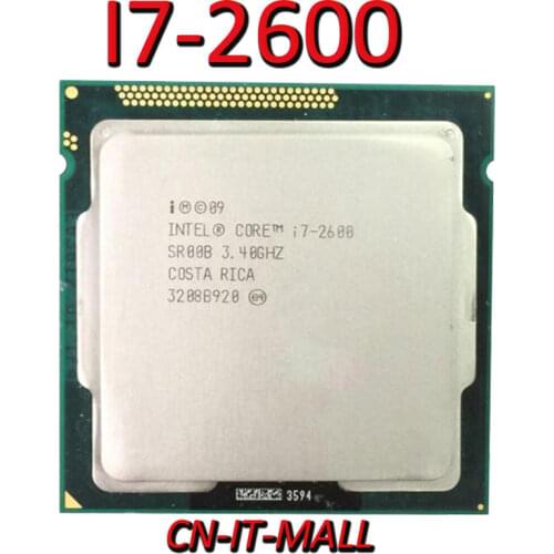 Pulled I7-2600 3.4G 8M 4 Core 8 Thread LGA1155 Processor