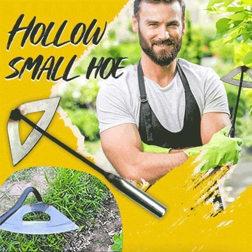 Steel Hardened Hollow Hoe Hand Shovel Weed Puller Accessories Durable Edge Tool Garden Edger Weeder Backyard Weeding Loosening