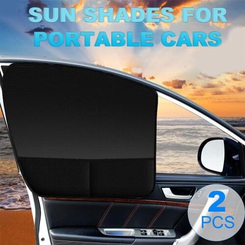 Car Windshield Sunshade Universal Heat Insulation Sun Block Visor 210D Oxford Cloth Car Window Sunshade 4PCS/2PCS