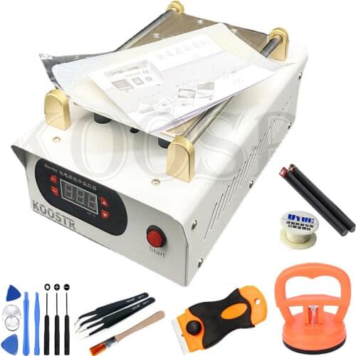 Built-in Pump Vacuum Glass LCD Screen Touch Screen Separator Machine Max 8.5 inches Mobile Phone Disassemble Repair Tool