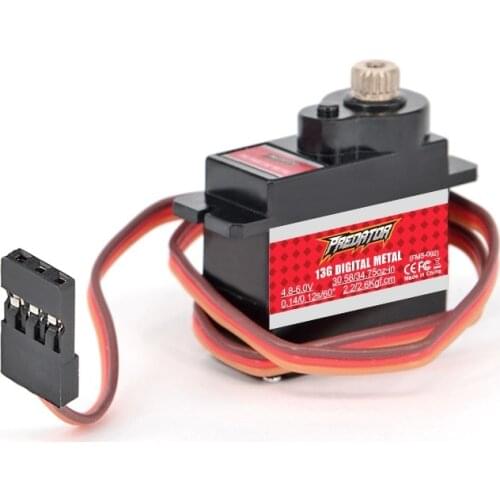 RC Hobby Part FMS Model New 13g Metal Gear Servo FMS094