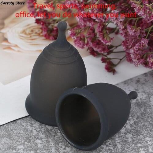 1pcs Feminine Hygiene Menstrual Cup Medical Grade Silicone Copo Menstrual de Silicone Medica Reusable Menstrual Cup