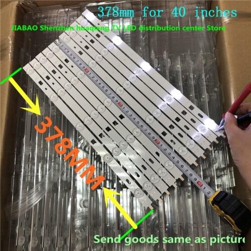 10piece/lot FOR Backlight Array LED Strip Sony SAMSUNG 2013SONY40A 2013SONY40B 3228 05REV1.0