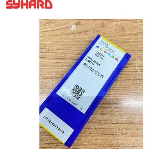10pcs/lot YBC251 YBC252 YBM251 YBC151 YNG151 TPMR160304 Triangle CNC Face Milling Cutter Tungsten Carbide Insert