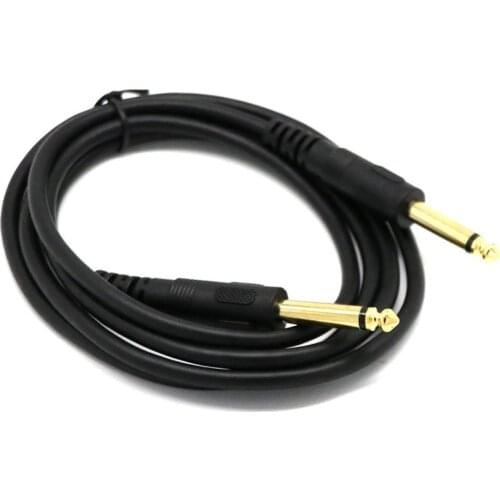 2020 Premium 6.35Mm Mono Jack 1/4" Ts Guitar Instrument Cable Nylon Braid 3Ft Conductivity And Durability