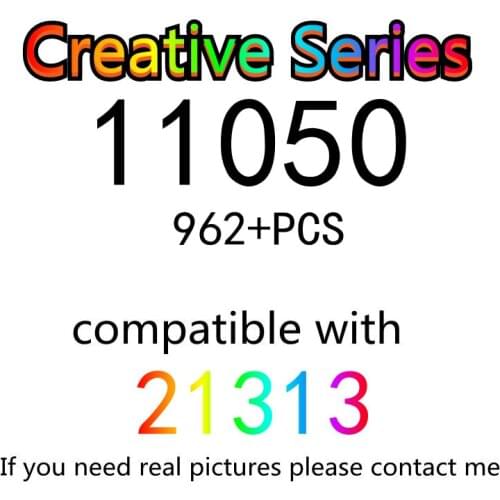 962PCS 11050 Building Block Toy Creative Series 21313 Assembled Building Block Childrens Toy Gifts