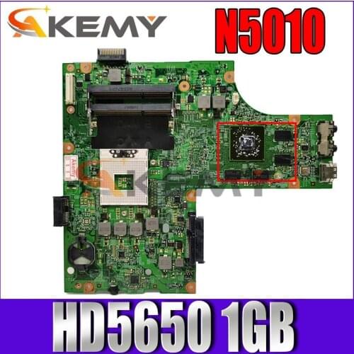 Akemy CN-052F31 052F31 52F31 Laptop Motherboard For Dell Inspiron 15R N5010 Main Board 48.4HH01.011 HM57 HD5650 graphics 1GB