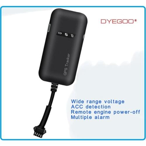 ACC detection oil-cut multiple alarm high precision GPS tracker GT02D