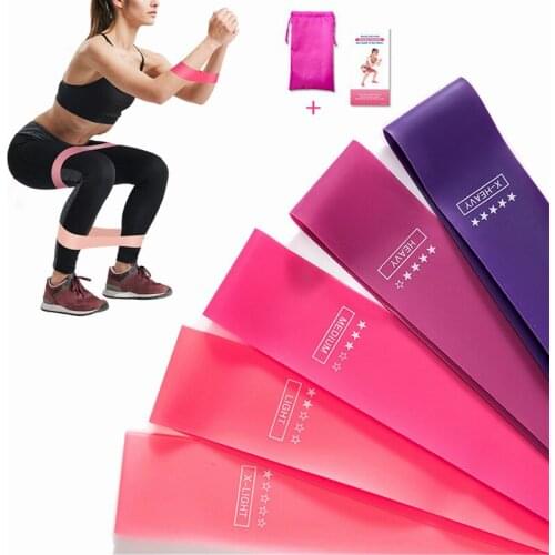 Yoga Resistance Bands Loop Elastic Band Latex Rubber Bands Workout Expander for Fitness Pilates Exercise Gym Sport Equipment