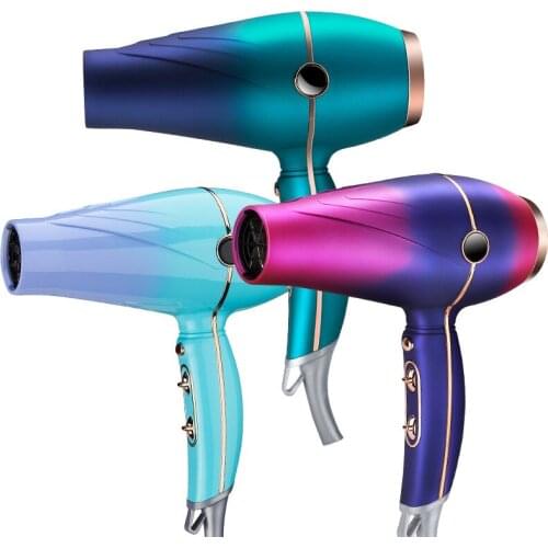 The New Powerful Electric Blow Dryer Hair Dryer Negative Ion Household Foldable Hair Dryer 2000W High-Power Hair Dryer 110V-220V