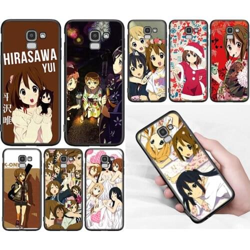K on! Hirasawa Yui Anime Cover For Samsung Galaxy J8 J7 Duo J6 J5 Prime J4 Plus J3 J2 Core 2018 2017 2016 Phone Case