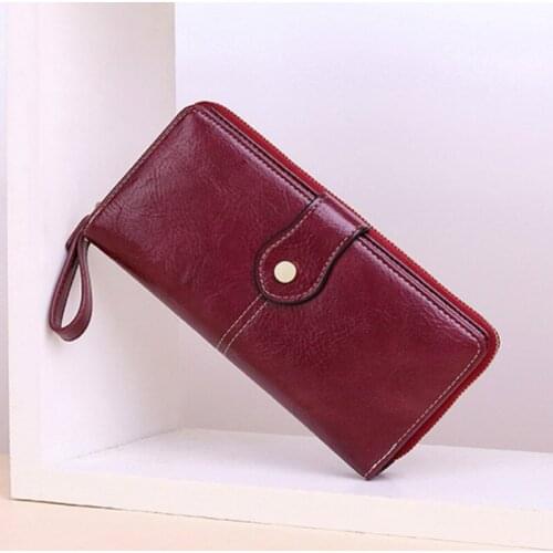 Hot Women Long Zipper Wallet Europe America Lady Purse High Capacity Girl Hand Clutch Phone Bags Multifunction Card Wallet