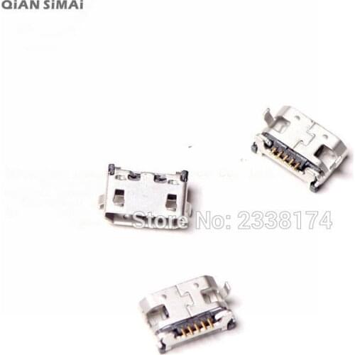 QiAN SiMAi 2pcs For lenovo S930 A788T A370 A656 A3000H New USB Charging Port Repair Parts