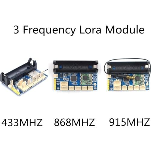 1PC 433Mhz/868MHZ/915MHZ lora module SX1278SX Module ATmega328P Wireless DIY Kit for Arduino pro mini with 14500 baterry case