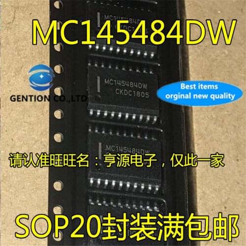 10Pcs MC145484DW MC145484DWR2 MC145484 SOP-20 PCM Code SOP-20 in stock 100% new and original