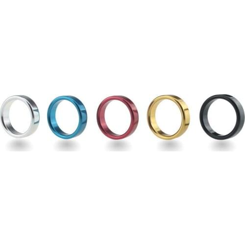 3 Dia for choose 5 colorful metal male erection penis cock Ring delay time lock bondage SM Sex Toy for men