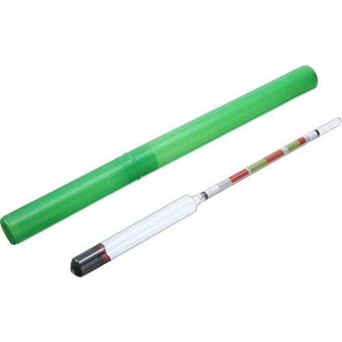 3 Scale Hydrometer TesterTriple Scale Hydrometer Wine Beer Cider Alcohol Testing Making for Home Brewing Beer Alcohol Testing
