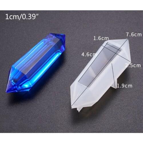 8 Pcs/set Crystal Epoxy Mould DIY Pendant Necklace Jewelry Decorative Silicone Mold Set 517F