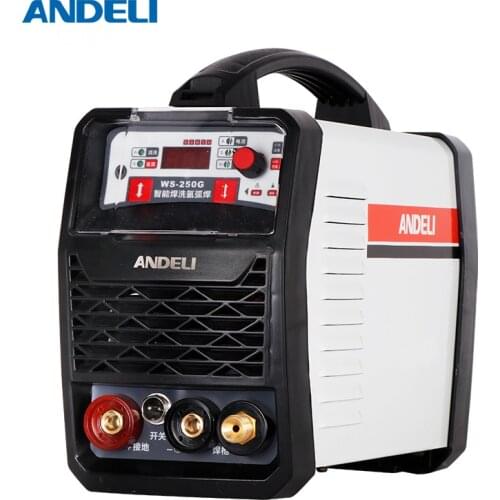 ANDELI TIG-250 portable single phase DC inverter tig welder with cleaning intelligent cold welding tig welding machine
