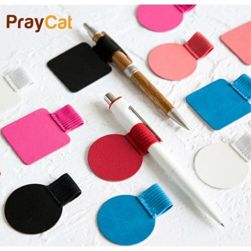 Genuine Cowhide Diary Spiral Loose Leaf Accessory Colored Leather Traveler Journal Notebook Clip Dokibook Penlop