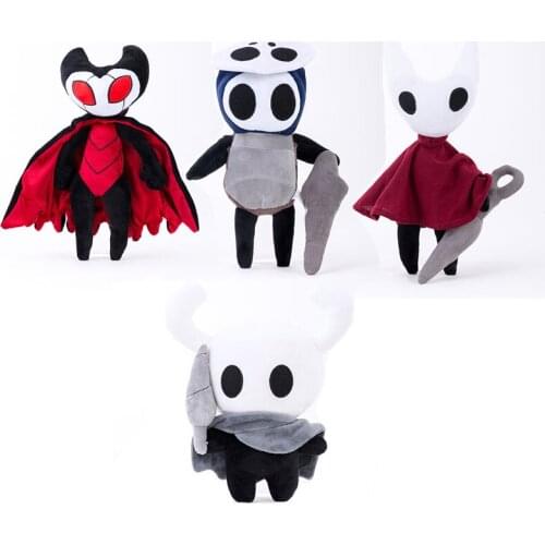 New 30cm Hollow Knight Plush Toys Kawaii Ghost Plush Ghost Grimm Monster Stuffed Animals Soft Doll For Kids Toys Birthday Gift