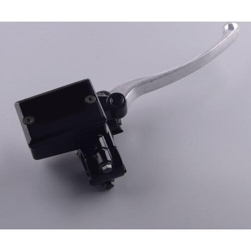 Front Right Hydraulic Brake Master Cylinder Control Lever Motorcycle Aluminum Alloy14mm for 7/8 inches (22mm) Handlebars